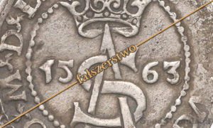 Fałszywy trojak Wilno 1563
