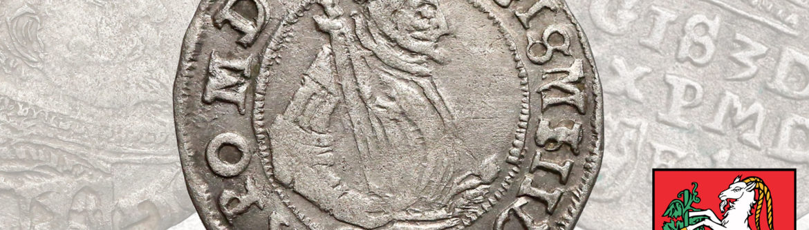 Postaciowy grosz Lublin 1598